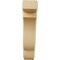 Ekena Millwork 1 3/4"W x 5"D x 7 1/2"H Bedford Wood Bracket, Alder BKTW02X05X08BEAL - alternate 3